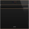 SMEG Dolce Stil Novo kombinovaná parná rúra SO6604S4PNR čierna/meď