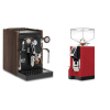 Biepi Sara PID, black/wood + Eureka Mignon Perfetto, CR ferrari red