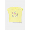 Detské bavlnené tričko United Colors of Benetton 3I1XA106A.G.W.Seasonal zelená 56