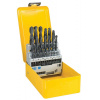 DT5930 DEWALT 29DÍLNÁ SADA VRTÁKŮ DO KOVU HSS-R V KOVOVÉ KAZETĚ