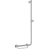 HANSGROHE Unica sprchová tyč Comfort 110 cm (obsahuje jazdec), s madlom, pravá verzia, biela/chróm, 26404400