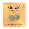 DUREX Sensual Slim prezervativ 3ks