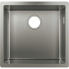HANSGROHE S719-U400 nerezový drez, univerzálna montáž, 450 x 450 mm, nerezová oceľ, 43425800