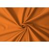 Saténové prestieradlo oranžové