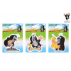 Wiky magnet 3D Krtko 7 5 cm 3 druhy