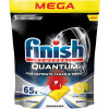 Finish Quantum Ultimate Lemon Sparkle kapsuly do umývačky 60 ks