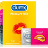 Durex Pleasure Mix - kondómy, 40 ks