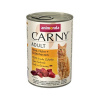 Animonda CARNY® cat Adult hovädzie, kura a kačacie srdcia bal. 6 x 400 g konzerva