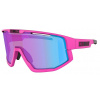 Bliz Fusion Nano Optics - 52105-44N/Neon Pink/Nordic Light Begonia/Blue one size