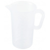 Džbánek s odměrkou 0,25 l, polypropylén | CONTACTO, 3078/025 poloprůhledná