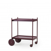 Normann Copenhagen Vozík Rul Trolley – tmavočervený