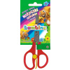 Nožnice s odbojom Bambino 13 cm, školské, pre deti, motív zvieratká/žiaci