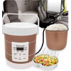 RYŽOVAR do auta 1,6L MULTICOOKER turistický 12V 24V TIR autobus LCD časovač