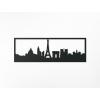 drevko Obraz Paríž panoráma Rozmer obrazu: 29,5 x 89 cm, Farba dekorácie: Orech