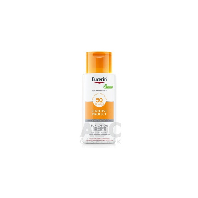 Eucerin SUN SENSITIVE PROTECT SPF 50+ Mlieko extra ľahké, telové mlieko na opaľovanie (inov.23) 1x150 ml