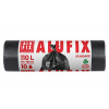 ALUFIX Vrecia na odpadky, 110 l , 10 ks, 70x110 cm, 25 µ, ALUFIX, čierna
