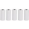 HELMER kotúčiky pre termo mini tlačiareň TP01/TP02/ 55mm x 25mm/ 5ks/ biele