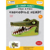 Fiesta Crafts Kreatívna sada 3D maska Krokodíl