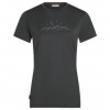 Icebreaker Merino 150 Tech Lite SS Tee Sparkling Stars Women Sivá M