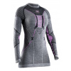 Dámske termotričko X-BIONIC® Merino Shirt LG SL Wmn B343 – Black/Grey/Magnolia
