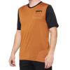 Dres 100% RIDECAMP Short Sleeve Jersey Terracotta/Black Veľkosť: M
