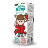NATURES s.r.o. Doktor Sirup kalciový sirup s príchuťou Jahôd s vanilkou 1x100 ml 100 ml