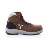 PAYPER GET FORCE MID LD S3-NBK 001506-0414 / Stredne vysoká kožená dámska obuv S3 - chocolate 41