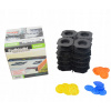 Záhradný obrubník plast 1 cm x 1,2 cm čierny