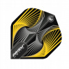 Winmau Prism Delta - Spiral - Yellow & Grey W6915.241