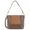 Dámska crossbody kabelka Doca 15662 - hnedá