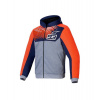 Bunda CHROME V2 SPORT HOODIE MM93 kolekce, ALPINESTARS (světle šedá/modrá/červená fluo) 2025 M