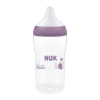 NUK Fľaša Perfect Match s kontrolou teploty 260 ml Hippo
