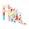 Bigjigs Toys Drevená guličkové dráha Farebná