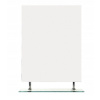 Nástenné zrkadlo Sapho obdĺžnikové 700 x 800 mm