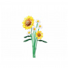 Stavebnice Sluban Flowers Slnečnica s margarétami M38-B1121A