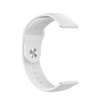 BStrap Silicone remienok na Garmin Vivoactive 4s, white SGA009C02
