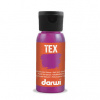 Darwi TEX Farba na textil 100050922 tmavoružová 50 ml
