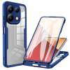 Beweare 360 obojstranný TPU kryt na Xiaomi Redmi Note 14 Pro 5G - modrý