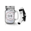 Pohár ORION Labky 450ml + ponožky
