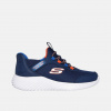 Skechers Detské modré tenisky Skechers Slip-ins: Bounder - Brisk-Burst