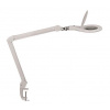 Stolová lampa, LED, zväčšovacie sklo, s držiakom, MAUL 