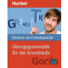 Übungsgrammatik für die Grundstufe - Monika Reimann, Anneli Billina