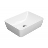 GSI SAND keramické umývadlo na dosku 50x38 cm, biela ExtraGlaze SPH 903711