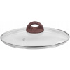 Pokrievka MagicHome Black Marble Line, sklenená, 28 cm