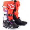 ALPINESTARS topánky TECH 10 oranžová/žltá/fialová/biela/čierna 2024 - 49,5