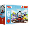 TREFL Puzzle Mašinka Tomáš: Všetky vláčiky vpred 20 dielikov
