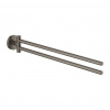 GROHE Essentials - Držiak na uteráky, kartáčovaný Hard Graphite 40371AL1