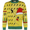 Pokémon Difuzed - Christmas Pikachu Unisex Jumper Veľkosť: L