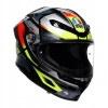 Motocyklová Prilba AGV K6 S Erazer Čierno/Červená/Žltá-Fluo S