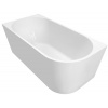 Aqualine Aqualine, TIBERA L rohová stojaca vaňa 170x80cm, biela, E1026